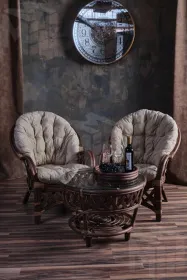 Комплект Черчилль Дуэт с круглым столом