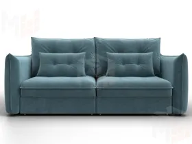 Диван прямой Лига-100 НПБ ( SEVEN 113 бирюзовый )