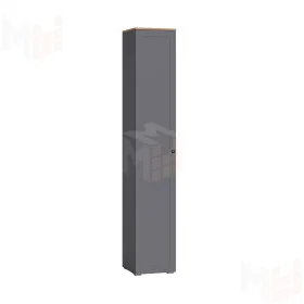 Шкаф-пенал Остин 13.227 серый графит