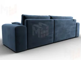 Диван угловой Лига-099 угол универсальный ( TOWER 13 синий )