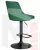 Стул барный DOBRIN JOSEPH BLACK (зеленый велюр (MJ9-88))