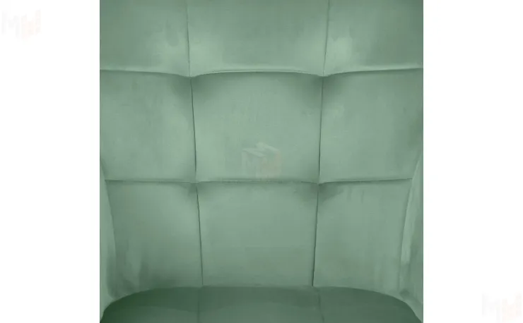 Кресло поворотное Мони Confetti aquamarine/белый