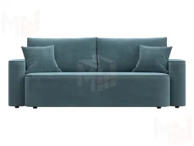 Диван прямой Лига-118 НПБ ( SEVEN 113 бирюзовый )