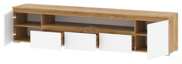 Тумба ГРЕТТА  2С3Я  Дуб  Крафт золотой-Белый