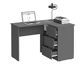 Стол Челси угловой (графит)