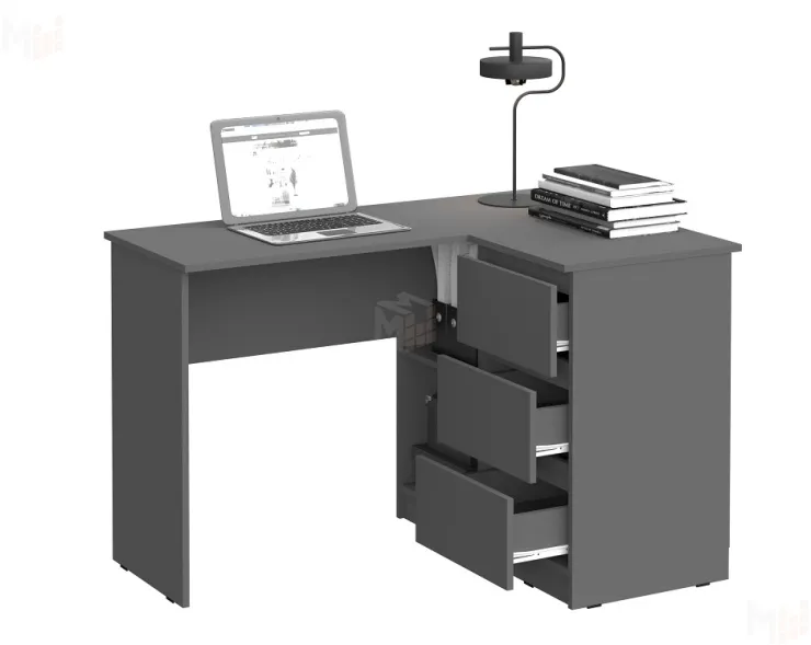 Стол Челси угловой (графит)