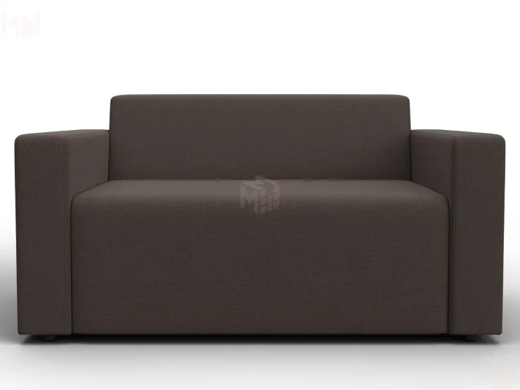 Диван прямой Лига-093 ( Амур 05 коричневый )