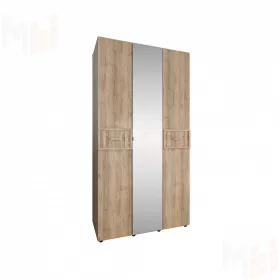 Шкаф для одежды и белья SCANDICA OSLO 444 ФАСАД Зеркало/Стандарт