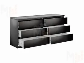 Комод Мальта 6 ящиков (венге)