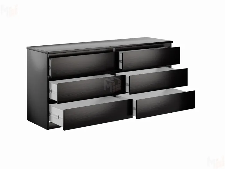 Комод Мальта 6 ящиков (венге)