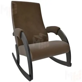 Кресло-качалка Модель 67М (Венге/Verona Brown)