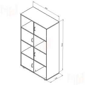 Комбинированная тумба Дельта - 7.03