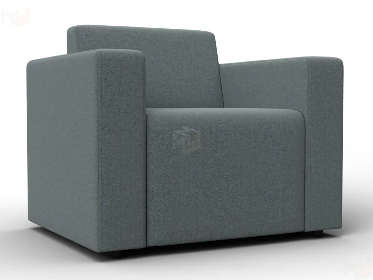 Кресло Лига-093 ( Амур 07 серый )