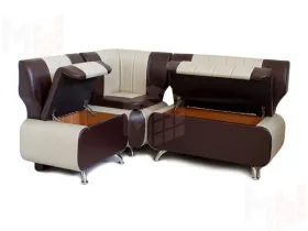 Кухонный диван Бостон цвет 101-221 Стандартный комплект