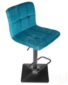 Стул барный DOBRIN DOMINIC (морской волны велюр (MJ9-99))