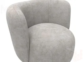 Кресло Лига-072 ( шеннил CRUZ 14 бежевый )