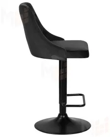 Стул барный DOBRIN JOSEPH BLACK (черный велюр (MJ9-101))