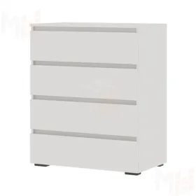 Комод Хелен КМ 02 802 4 ящика (белый)