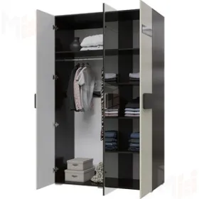 Престиж Шкаф 3-х дверный с 1-м зеркалом СП-03