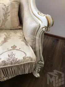 Кресло Мона Лиза белый глянец