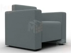 Кресло Лига-093 ( Амур 07 серый )