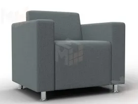 Кресло Лига-093 ВН ( Амур 07 серый )