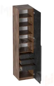 Шкаф одностворчатый Браун с глухой дверью