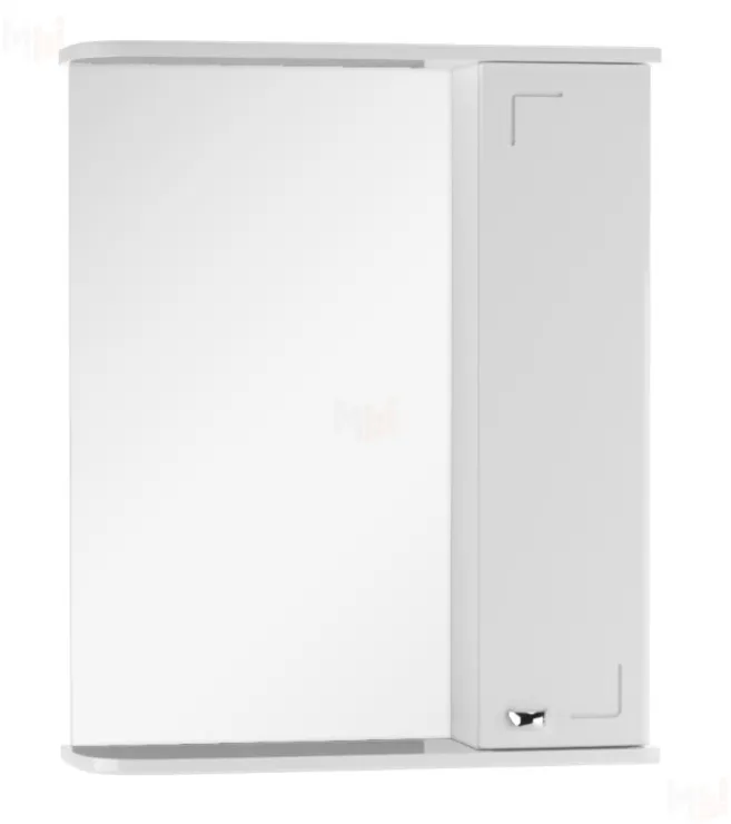 Шкаф-зеркало Классик 55 левый/правый Айсберг