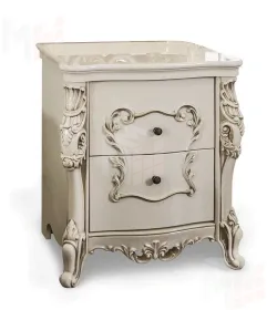 Прикроватная тумба Джоконда крем глянец