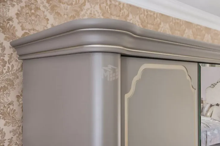 Шкаф Лали 5-дверный серый камень