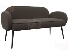 Диван прямой Лига-086 ( Амур 05 коричневый )