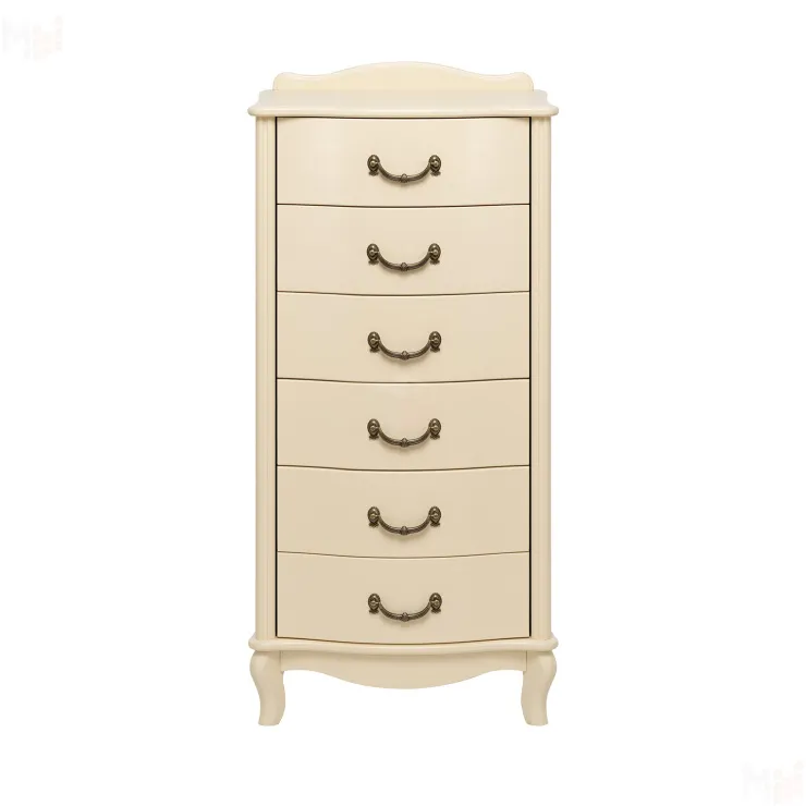 Комод Leset "Джульетта" узкий (6 ящ.) (Дуб шампань)