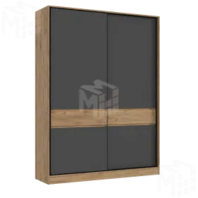Шкаф-купе Роджина (дуб крафт/графит)