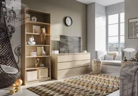 Комод Варма 6Д дуб беленый