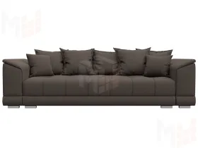 Диван прямой НордСтар НПБ ( Амур 05 коричневый )