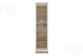 Шкаф 2-х дверный со стеклом Балтимор  414.03