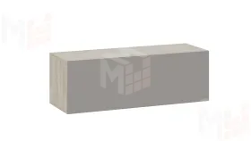 Шкаф навесной Глосс - ТД 319.03.26 Баттл Рок, Стекло Светлый Stone(St)