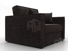 Кресло-кровать Лига-104 (80) ( BRUT 17 коричневый )