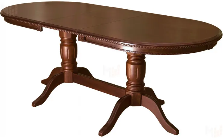 Стол деревянный раскладной Лорель 140 Миланский орех