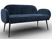 Диван прямой Лига-086 ( TOWER 13 синий )