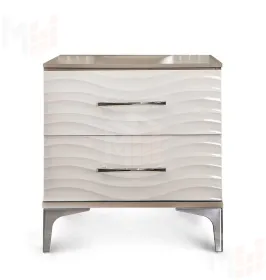 Тумба прикроватная Гравита  белый глянец
