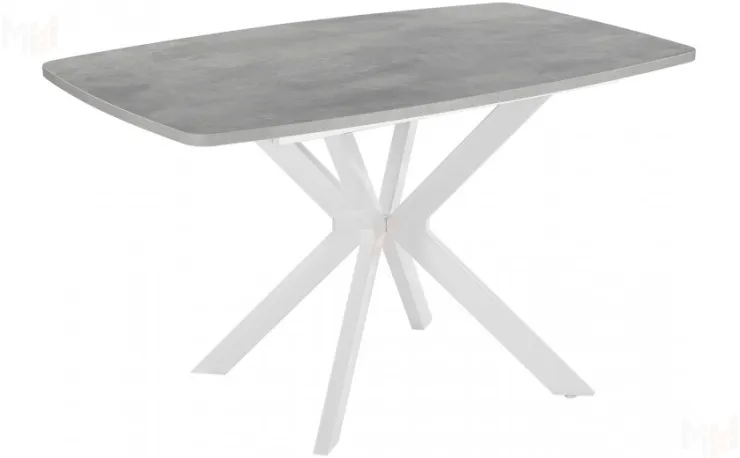 Стол раскладной Твин Лофт 130 Бетон/Белый