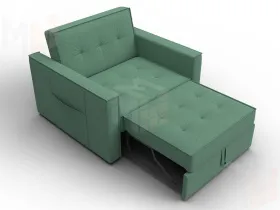 Кресло-кровать Лига-104 (80) ( Амур 11 зеленый )