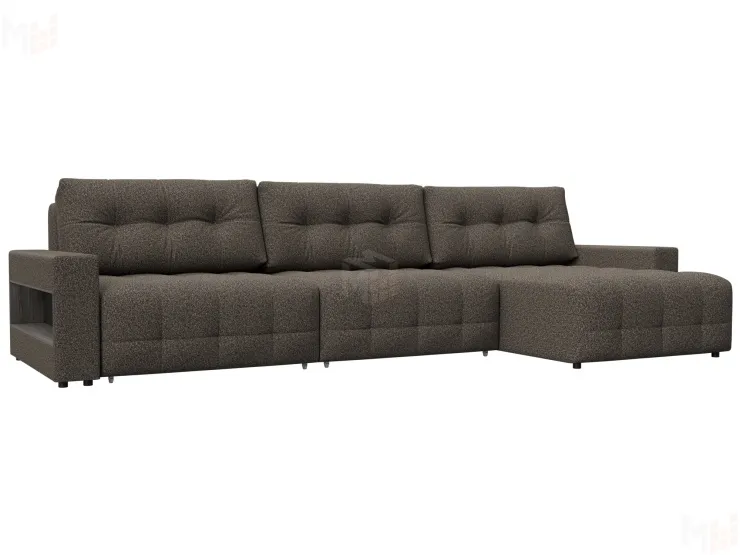 Диван угловой с полками Лига-053 НПБ Лонг