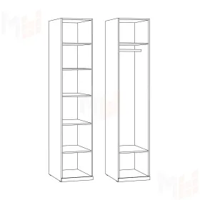 Шкаф-пенал Амьен 16.309.01