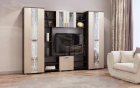 СТЕНКА ДЛЯ ГОСТИНОЙ ПРАГА