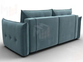 Диван прямой Лига-100 НПБ ( SEVEN 113 бирюзовый )