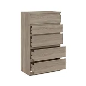 Комод Кастор 5 ящиков сонома