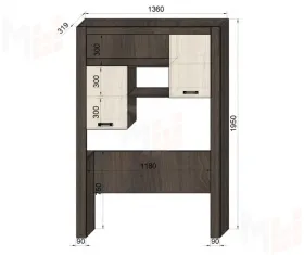 Детская мебель Фанки Тайм, композиция №2