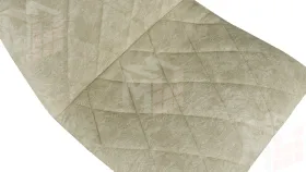 Стул Чили ромб СРП-052 Эмаль черный муар Лофт молочный